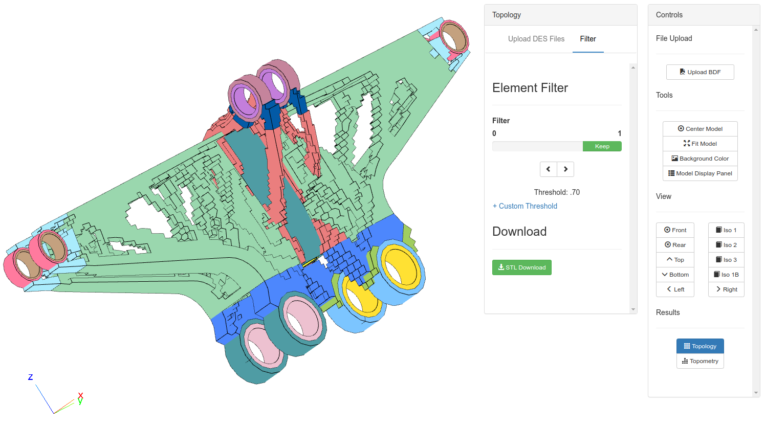Topology optimization post-processing